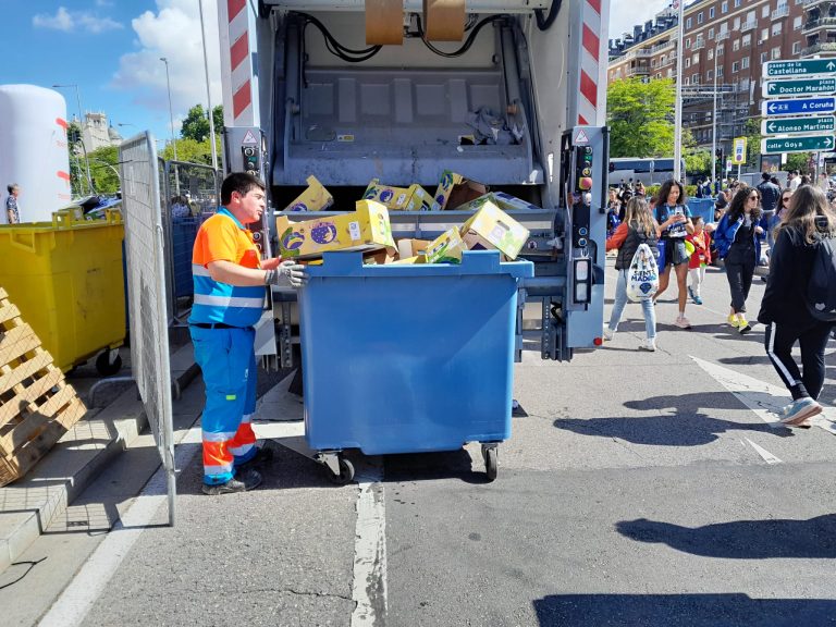 Urbaser recolectó 7 toneladas de residuos después de la maratón Rock ‘n’ Roll en Madrid