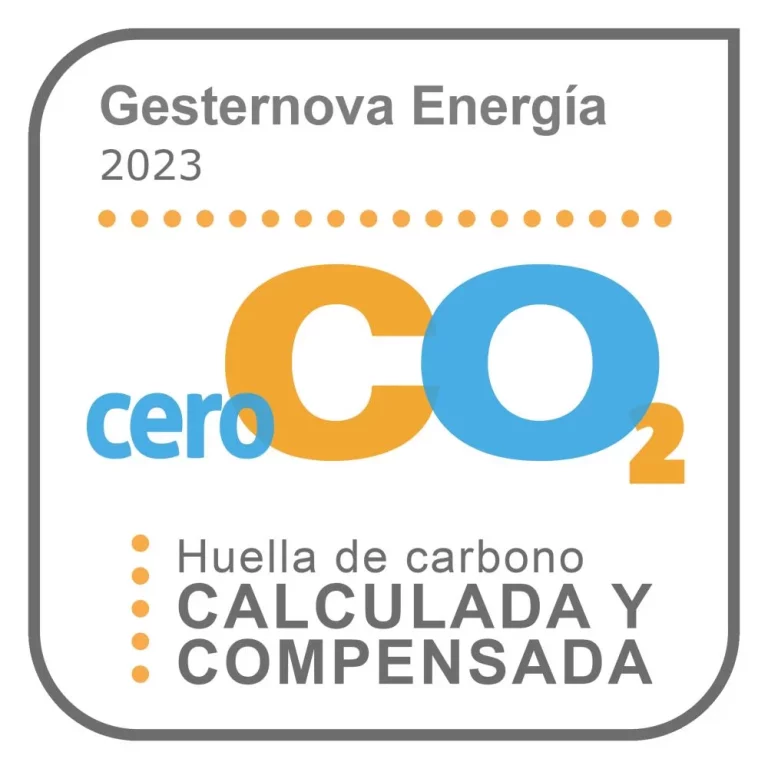 Gesternova Energía calcula su huella de carbono para 2023 a través de la iniciativa CeroCO2 de ECODES