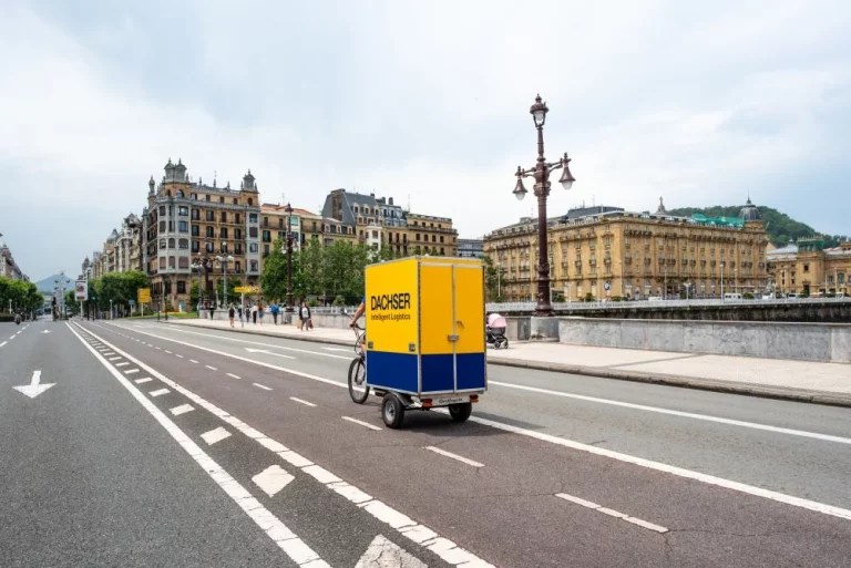 Dachser amplía la flota de bicicletas eléctricas en San Sebastián