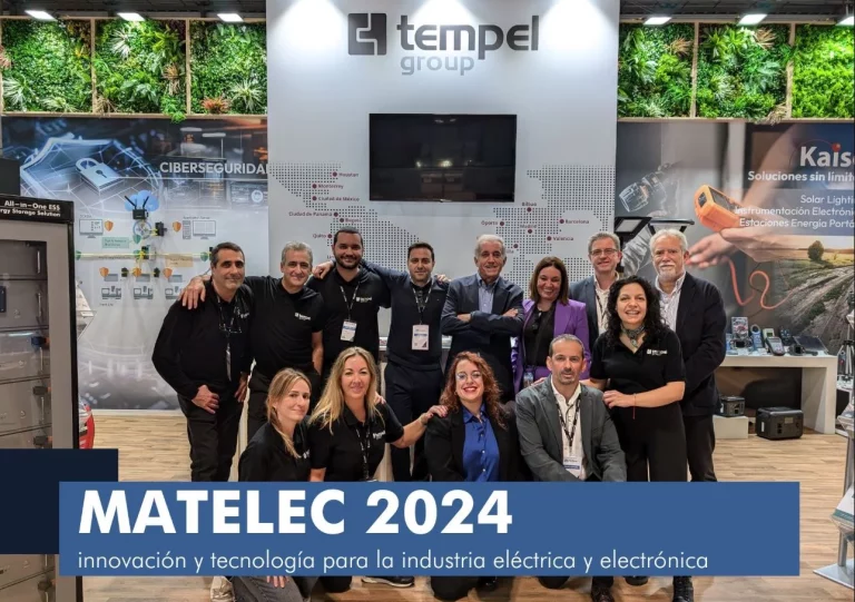 Tempel Group brilla en MATELEC con soluciones energéticas e innovaciones tecnológicas