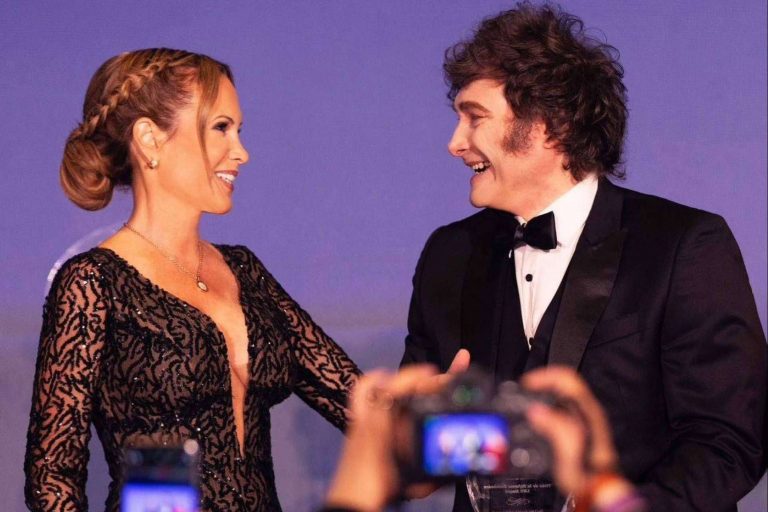 Natalia Denegri premiada en American Patriots Gala con Donald Trump, Javier Milei y Eduardo Verástegui