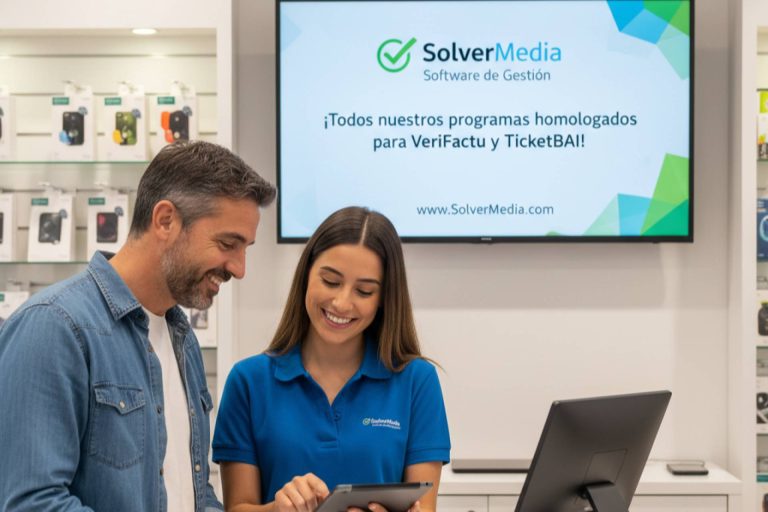SolverMedia homologa su software para VeriFactu y TicketBAI en cumplimiento con la normativa fiscal