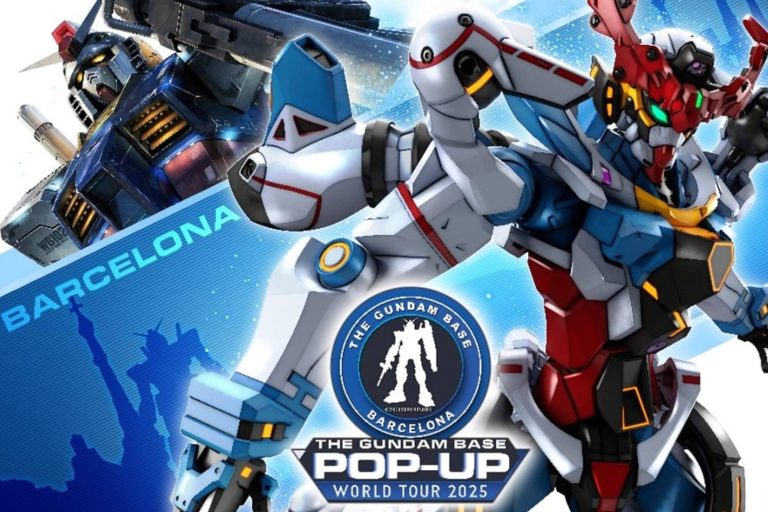THE GUNDAM BASE POP-UP WORLD TOUR 2025 llega a España el 5 de diciembre
