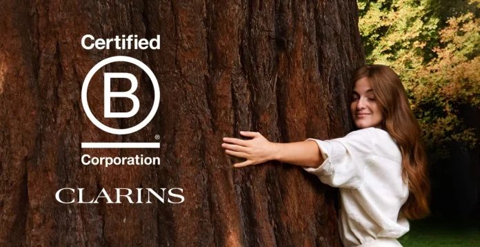 Clarins recibió la etiqueta B Corp™.